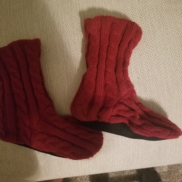 Sweater slipper socks NWOT - Picture 3 of 4